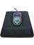 Kare Siyah Bilek Destekli Mouse Pad Ergonomik Kaymaz Taban Oyun ve Ofis Için Fare Altlığı Suya Tere Dayanıklı Mouse Pad (1 Adet) 2