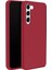 Samsung Galaxy S24 Plus Kılıf First Silikon - Kırmızı 1