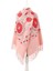 Pembe Nakışlı Kışlık Şal 2