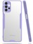 Samsung Galaxy A72 Kılıf Platin Silikon - Lila 1