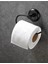 Haus Yapışkanlı Tuvalet Kağıtlığı Wc Kağıtlık Tuvalet Kağıdı Askısı Siyah 1