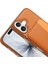 iPhone 17 Kılıf Kartlıklı Zore X-Kart Silikon Kapak - Kahverengi 10
