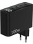 100W Gan LED Ekranlı 3 Type-C + Usb-A Hızlı Şarj Cihazı & & Şarj Aleti 3