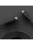 60W USB Type-C To Type-C Silikon Hızlı Şarj ve Kablosu Siyah 1 Metre 2