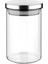 700ML Vakumlu Metal Kapaklı Borosilikat Cam Kavanoz (8.5CM*15CM) 1 Adet 1