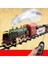 Yılbaşı Noel Büyük Klasik Tren Seti Uzaktan Kumandalı - Buharlı Sesli ve Işıklı 20 Prç 6