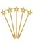Altın Renk Yıldız Peri Asası Peri Değneği 34 cm 1 Adet 1