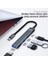 CHB081 Type-C To 4 Portlu USB 3.0 / USB 2.0 Çoklayıcı Dönüştürücü Hub 3