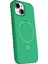 Apple iPhone 15 Regal Magsafe Standlı Kapak - Yeşil 2