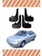 Honda Elentra 1996-2001 Racing Yazılı 4'lü Tozluk Çamurluk Paçalık 1