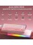 Aula Hero 68 He Manyetik Klavye Trigger Switch 8000Hz Rgb Neon Tkl Hot Swap Oyuncu Klavyesi Pembe 3