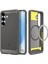 Galaxy S25 ile Uyumlu Ekstra Dayanıklı Kılıf Rugged Armor Hava Kanalı Teknolojisi Askeri Sınıf Koruma Magfit Özellikli Marble Gray Çift Katman Kapak - ACS08999 1