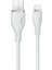 Pudding Hızlı Şarj Özellikli Kablo 2.4A, 1.2 Metre, Beyaz 2