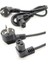 Power Kablo - 90 Derece L Uç - Dik Açılı - Power Kablosu - 1.8 mt 3