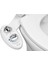 Bidet Neo 185 Bidet Kendi Kendini Temizleyen Çift Başlıklı Tuvalet Aparatı, Beyaz 1