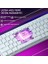 Aula Hero 68 He Manyetik Klavye Trigger Switch 8000Hz Rgb Neon Tkl Hot Swap Oyuncu Klavyesi Desenli Beyaz 3