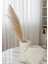 2'li Modern Beyaz Vazo Seti, Pampas Vazosu, Pinterest Vazo, Geometrik Fitilli TASARIM-11CM-EL Yapımı 1