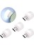 Mini LED Lambalar, Okuma Işığı, USB Gece Lambası, Mobil Led, Bebek Uykusu, Mobil Şarj Lambaları Için Küçük Yuvarlak Işıklar (4 Adet) 1