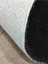 Siyah Cloudy Banyo Halısı Peluş Paspas Klozet Seti Takımı 50X60(OVAL)-60X100(OVAL)-60X60(YUVARLAK) 2