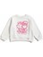 Kız Çocuk Pamuklu Çiçek Desenli Sweatshirt 4