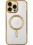 iPhone 15 Pro Max Uyumlu Magsafe Özellikli Kamera Lens Korumalı Şeffaf Alr Silikon Kılıf 1
