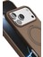 Apple iPhone 17 Pro Max Regal Magsafe Standlı Kapak - Çöl Titanyum 3