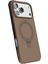 Apple iPhone 17 Pro Max Regal Magsafe Standlı Kapak - Çöl Titanyum 4