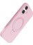 Nrzsnt Newface Apple Iphone 16 Regal Magsafe Standlı Kapak - Açık Pembe 4