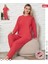 Fitilli Raporlu Düz Pijama Takım 1