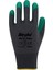 PL17 Flex Likralı Ipten Örme Lateks Eldiven Yeşil No:10 2