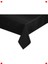 Siyah Masa Örtüsü 150X250CM - Şık ve Kullanışlı 3