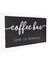 Deco Coffee Duvar Panosu - Siyah - 40X20 cm 3