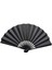 Plastik Kumaş Yelpaze 12'li Siyah 1