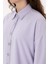 Kadın Lila Gömlek Desenli 50308740-VR245 7