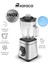 Inox Paslanmaz Gövde Smoothie BLENDER,1200W 1,5 Litre Cam Hazne Yüksek Gücü ile Yüksek Karıştırma ve Parçalama Performansı Sunar 2