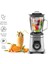 Inox Paslanmaz Gövde Smoothie BLENDER,1200W 1,5 Litre Cam Hazne Yüksek Gücü ile Yüksek Karıştırma ve Parçalama Performansı Sunar 4