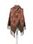 Kahverengi Nakışlı Kışlık Şal 2