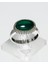 Yeşil Akik Taşlı 925 Ayar Gümüş Erkek Yüzük – Sade Şıklığın Güçlü Yansıması 2