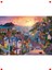 Sahilde Günbatımı Manzaralı 1000 Parça Puzzle 1