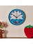 Slim Deniz Çocuk Odası Duvar Saati - Mavi - 30 cm 1