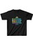 Unisex Çocuk Baskılı T-Shirt - Siyah 1