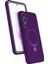 Samsung Galaxy S24 Fe Regal Magsafe Standlı Kapak - Derin Mor 1