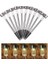 Solar Bahçe Lambası 10’lu Set Direk Aydınlatma – Güneş Enerjili LED Işık, Su Geçirmez, Dış Mekan Aydınlatması, Kurulum, Enerji Tasarruflu, Modern Tasarım 3