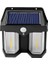 618-2 Ampul Ikili Solar Duvar Güneş Enerjili Sensörlü 1