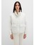 Su Itici Dik Yaka Ekru Ceket 1110618-71609 12