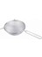 Metal Saplı Yuvarlak Mutfak Süzgeci, Örgü, 3 Farklı Ebat (20 Cm) 1