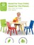 Children Çocuk Masa ve Takımı (4 Dahil) 2
