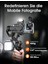 Isteady M6 Kit 3 Eksenli Cep Telefonu Stabilizatörü, Manyetik Aı Izleyicili Gimbal Akıllı Telefon, Ayarlanabilir Cct/rgb Dolum Işığı, 0,91 Inç OLED Ekran, Maks. Taşıma Kapasitesi 400 G, Volgging 3