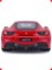 1:18 Ölçekli Kırmızı Spor Araba Modeli 5