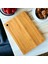 Bambu Kesme Tahtası Antibakteriel Yıkanabilir Doğrama Tahtası Dikdörtgen 32X22 cm Orta Boy 1